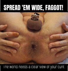 Exposed Faggot