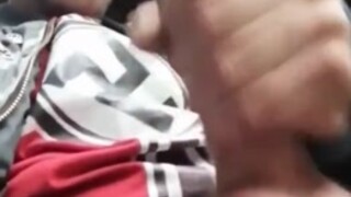 Open your mouth for nazi cum