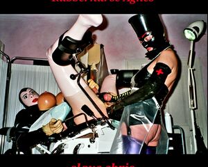 Rubbernurse Agnes - Pegging action