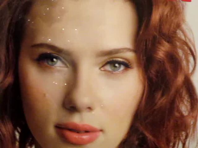 Scarlett Johansson cumshot tribute